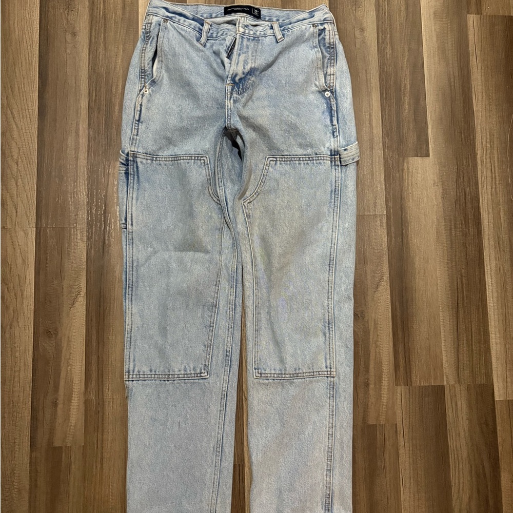 Abercrombie & Fitch Light Wash Denim Jeans
